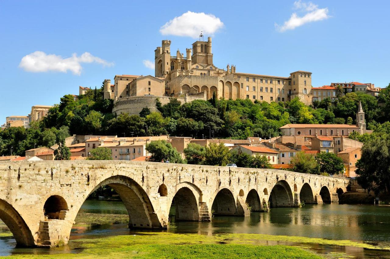 "Le Patio"-Meuble De Tourisme 3 Etoiles -Residence "Les Logis De Beziers"-Garage Optionnel-Coeur De Ville-Plages A 16Km ! מראה חיצוני תמונה